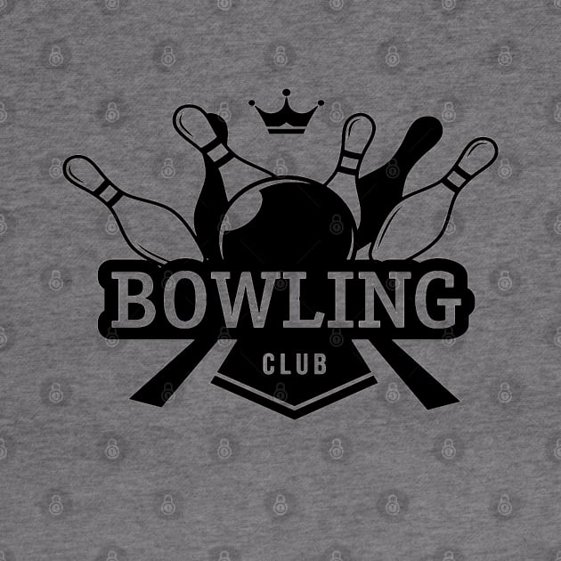 Bowling Club by Brainable ART